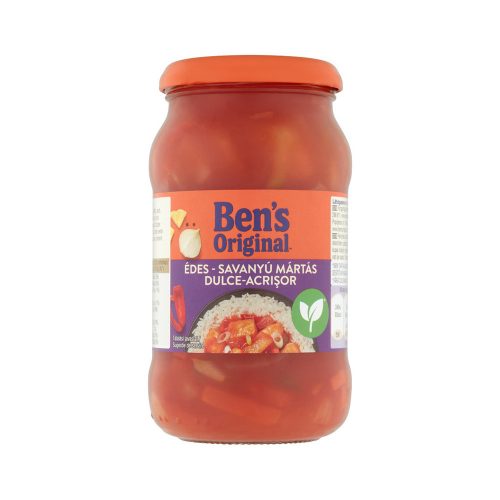 Sweet and sour vegetables in Bens sauce - 400g