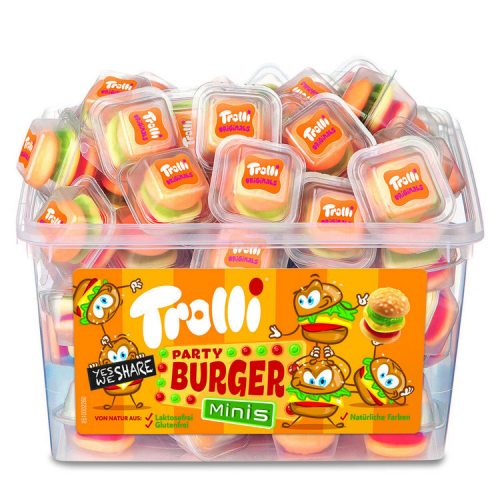 Troll hamburger gummies - 60x10g