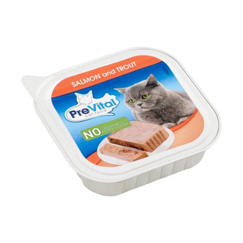 Prevital wet cat food salmon - 100g