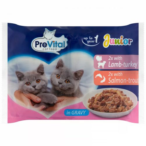 Prevital wet cat junior 4x100 - 400g