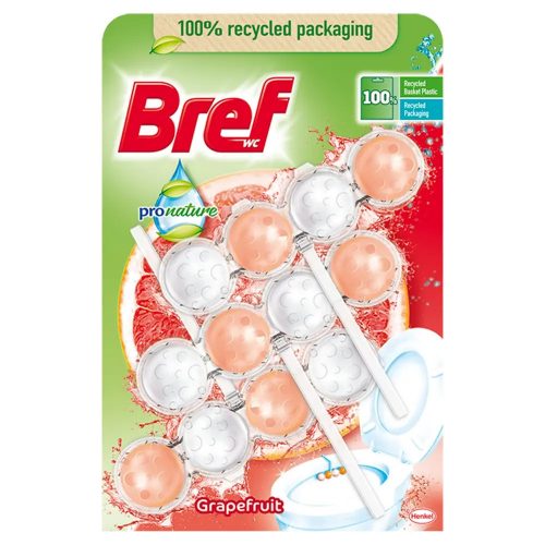 Toilet refresher BREF pronature grapefruit - 150g