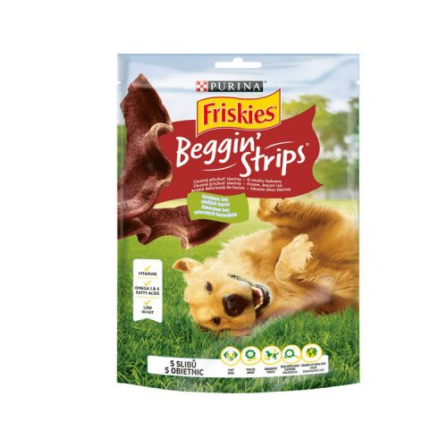 Friskies beggin strips bacon dog treat - 120g