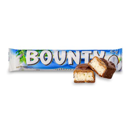 x Bounty slice of milk - 57g