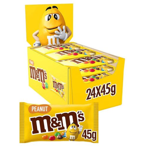 x M&Ms sugar peanuts - 45g