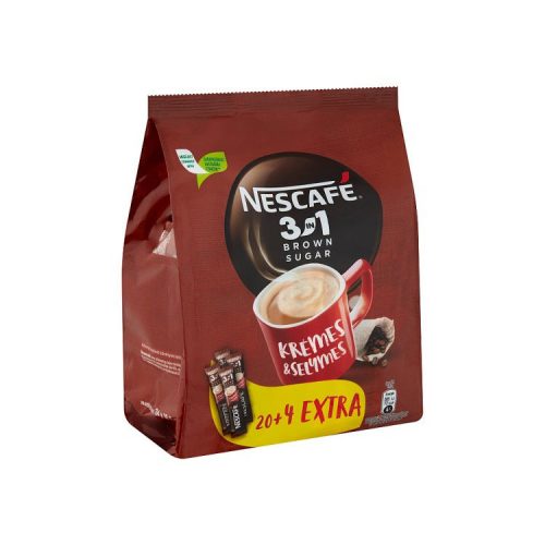 NESCAFÉ 3IN1 instant coffee specialty with brown sugar 24x16.5g - 396g