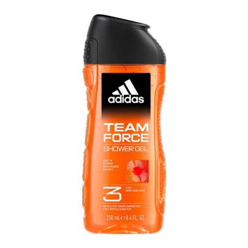 Adidas Men's Shower Gel Team Force - 250ml