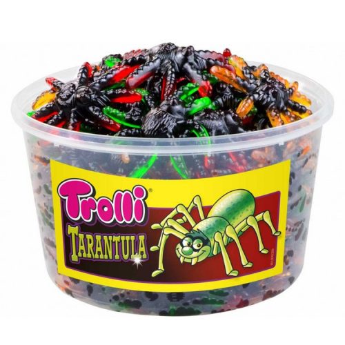 Trolli tarantula spider candy in a jar - 75x13g