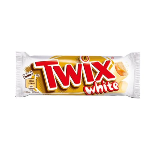 Twix bar with white chocolate - 46g