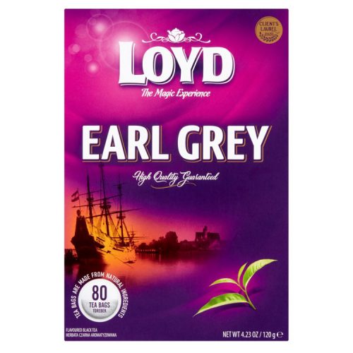 Loyd tea Earl Gray 80 filters - 120g