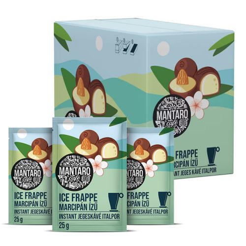 Mantaro Ice Frappe marzipan flavored drink powder - 20x25g