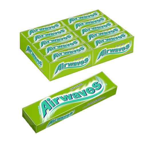 Wrigleys airwaves chewing gum lime ginger (30 packs) - 420g