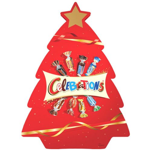 Celebrations Christmas tree advent calendar - 215g