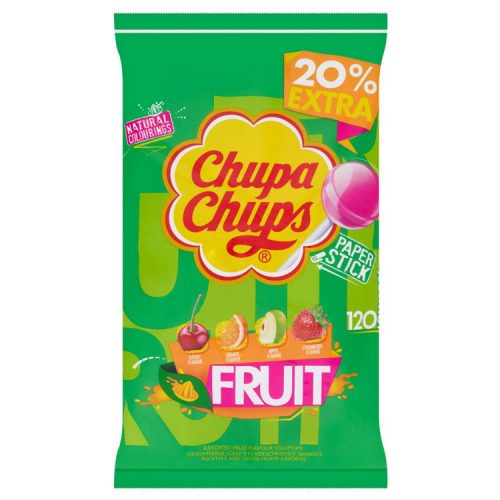 Chupa Chups Fruit lollipop (120x12g) - 1440g