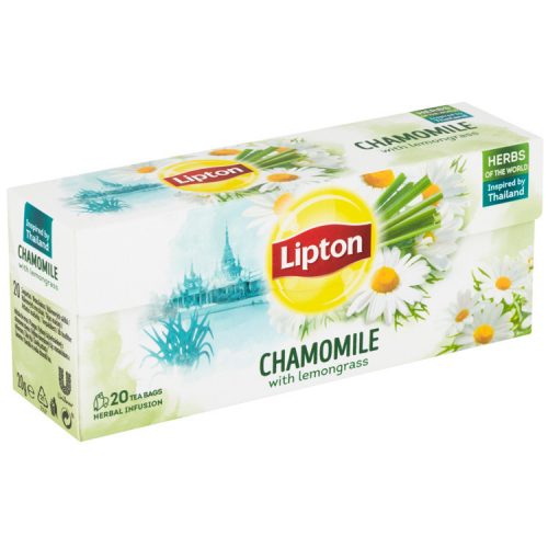 Lipton chamomile with lemongrass 20 filters - 20g