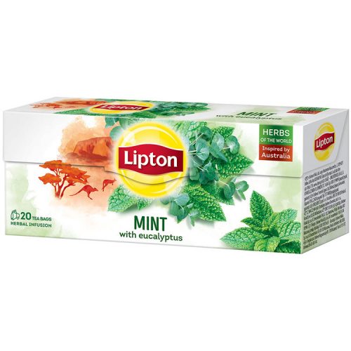 Lipton mint with eucalyptus 20 filters - 20g