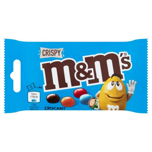 x M&Ms crispy dragée - 36g